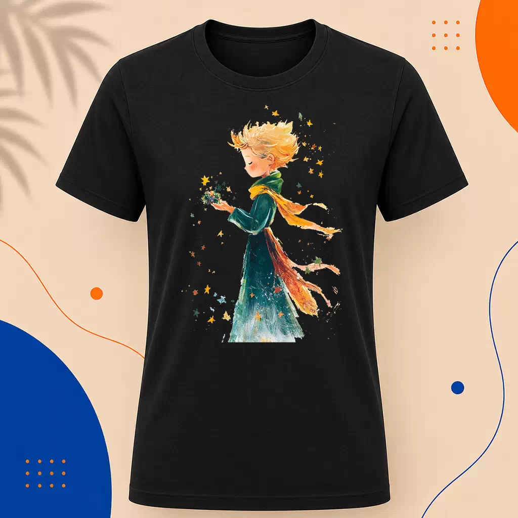 Pánské tričko - Hvězdná přísaha - Malý princ - Le petit prince